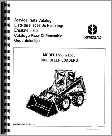 l553 new holland skid steer parts|new holland l553 service manual.